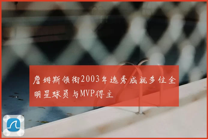 詹姆斯领衔2003年选秀成就多位全明星球员与MVP得主